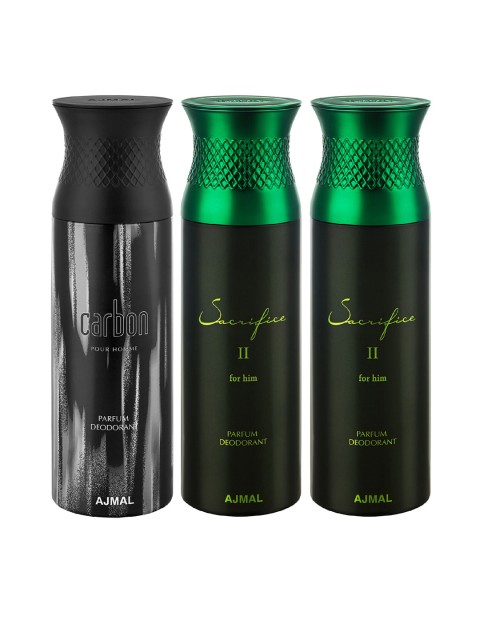 

Ajmal Men Set of 3 Deodorants, Multi