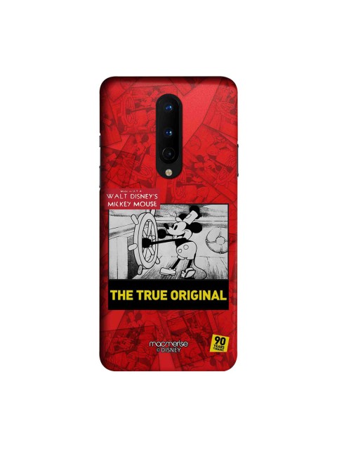 

macmerise Red & Grey Disney Mickey Potrait Mode OnePlus 8 Back Case