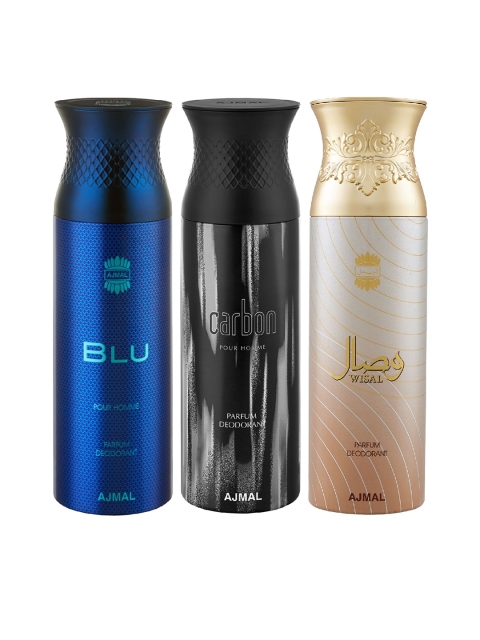 

Ajmal Unisex Set of 3 Deodorant, Multi