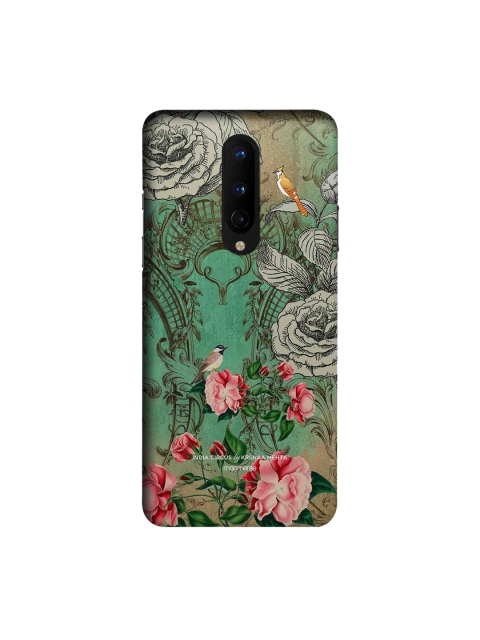 

macmerise Green & Grey Bird Gaze OnePlus 8 Back Cover