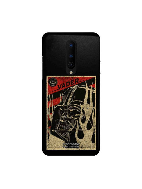 

macmerise Black & Beige Star Wars Vader Stamp OnePlus 8 Back Case