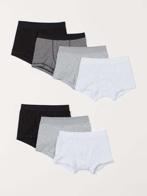 

H&M Boys 7-Pack Boxer Shorts, White