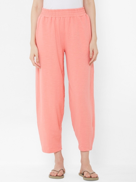 

Mystere Paris Women Pink Solid Classic Winter Lounge Pants