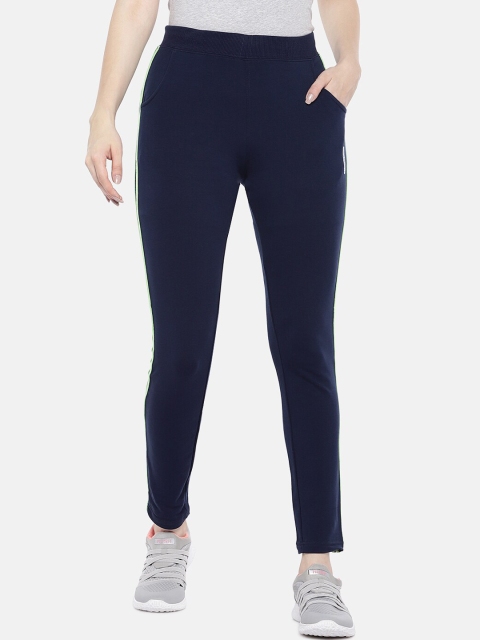

Sweet Dreams Women Navy Blue Solid Slim-Fit Track Pants
