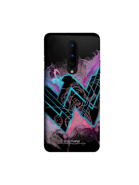 

macmerise Black & Pink DC Comics Wonder Woman Splatter OnePlus 8 Back Case