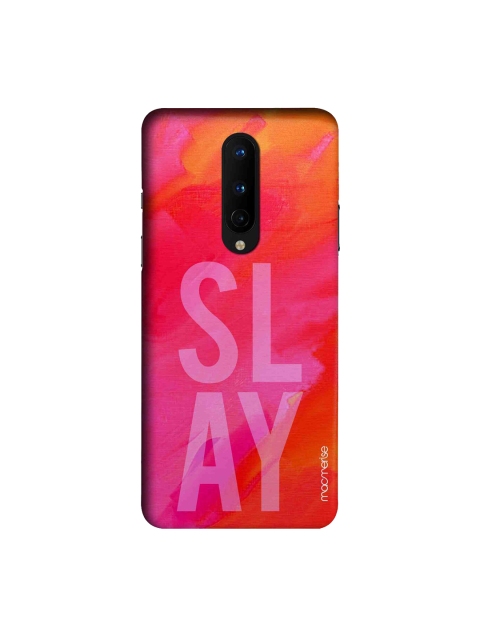 

macmerise Pink & Red Slay OnePlus 8 Back Case