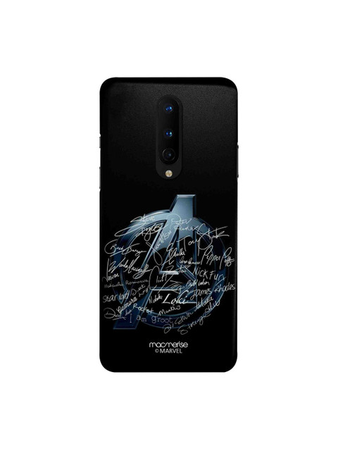

macmerise Black & White Marvel Comics Avengers Nostalgia OnePlus 8 Back Case