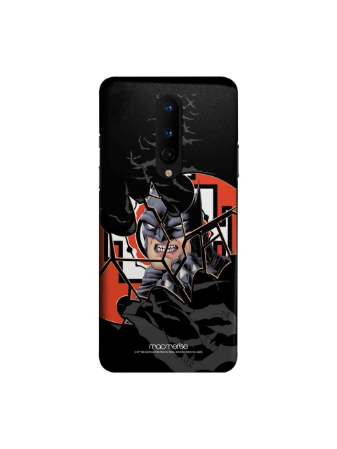 

macmerise Black & Orange DC Comics Angry Bat OnePlus 8 Back Case