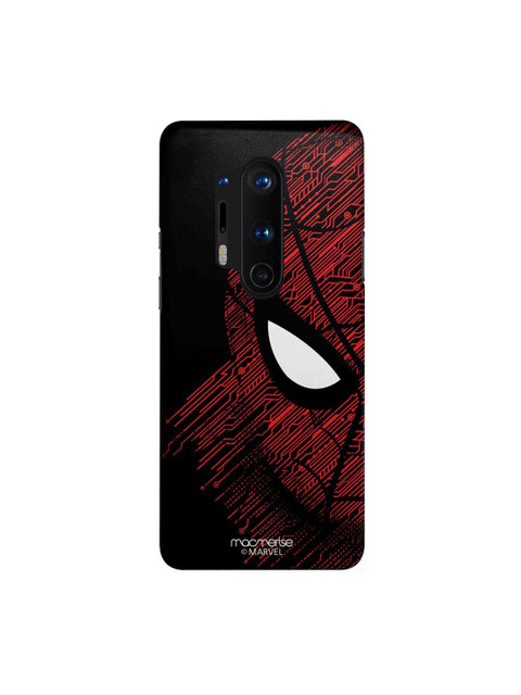 

macmerise Black & Red Marvel Comics Sketch Out Spiderman OnePlus 8 Pro Back Case