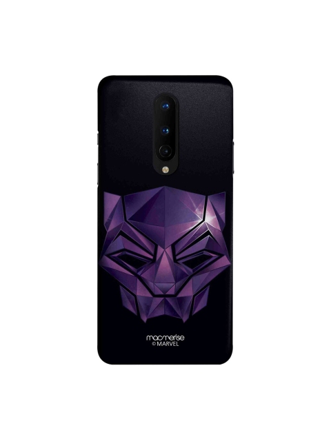 

macmerise Black & Purple Black Panther Logo OnePlus 8 Back Cover