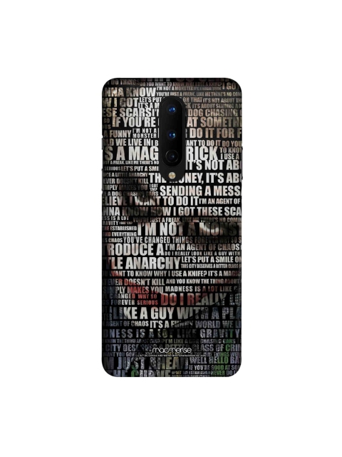

macmerise White & Black Joker Quotes OnePlus 8 Back Cover