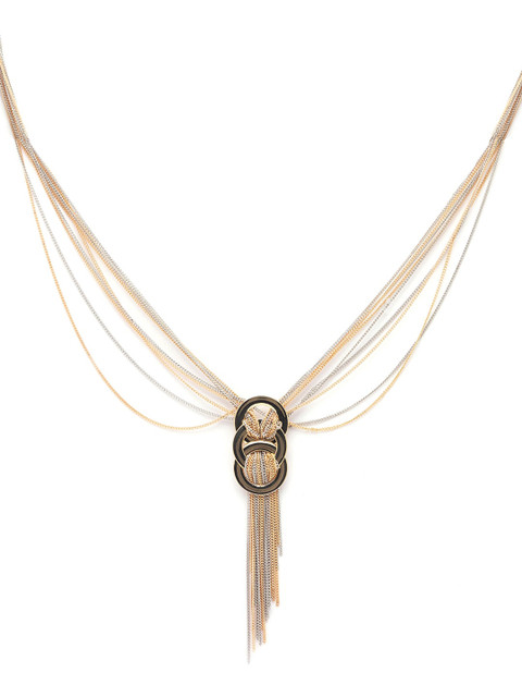 

Globus Gold-Plated & Silver-Toned Long Necklace