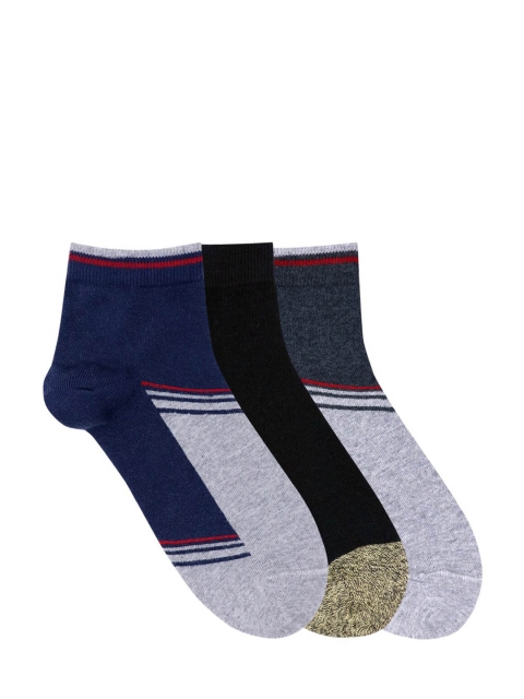 

Mustang Men Pack Of 3 Assorted Above Ankle-Length Socks