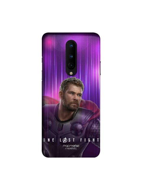 

macmerise Purple & Beige Thor One Last Fight OnePlus 8 Back Cover