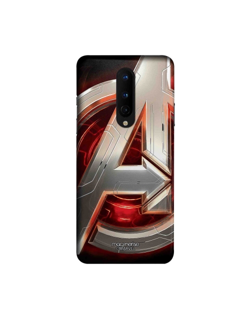 

macmerise Red & Grey Marvel Comics Avengers Version 2 OnePlus 8 Back Case