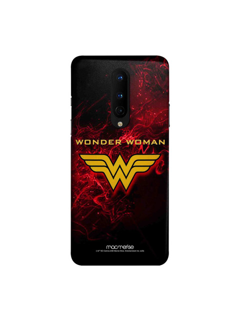 

macmerise Black & Red Emblem Wonder Woman OnePlus 8 Back Case