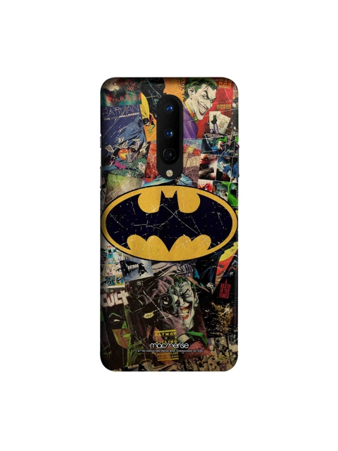 

macmerise Black & Yellow Comic Bat OnePlus 8 Back Cover