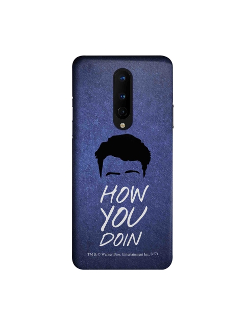macmerise Blue & Black Friends How You Doin OnePlus 8 Back Case