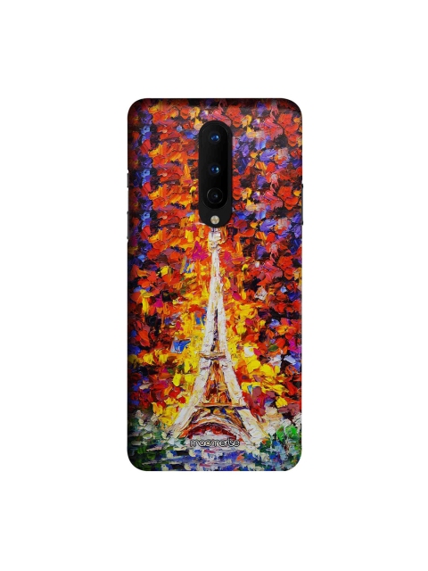 

macmerise Purple & Red Artistic Eifel OnePlus 8 Back Case
