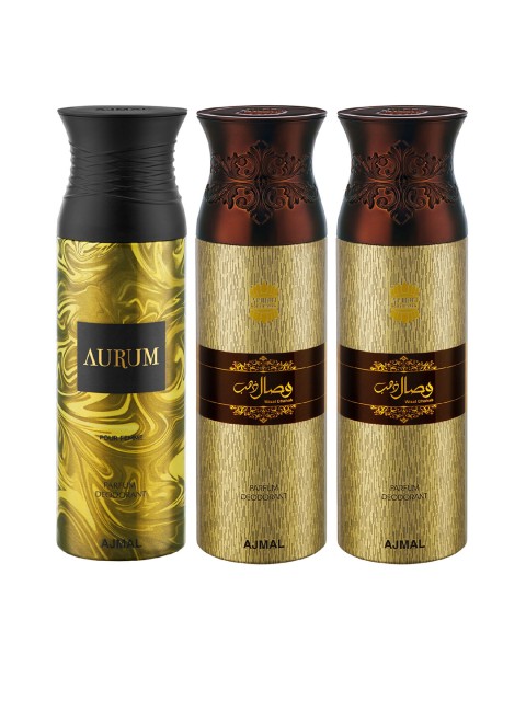 

Ajmal Unisex Set of 3 Deodorant, Multi
