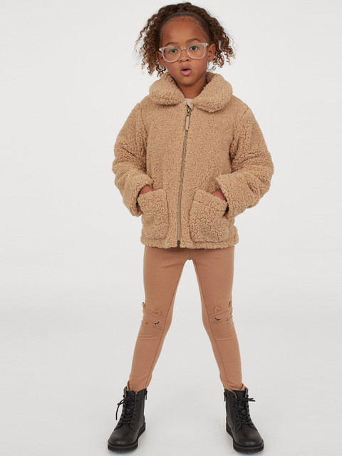 

H&M Girls Beige Treggings