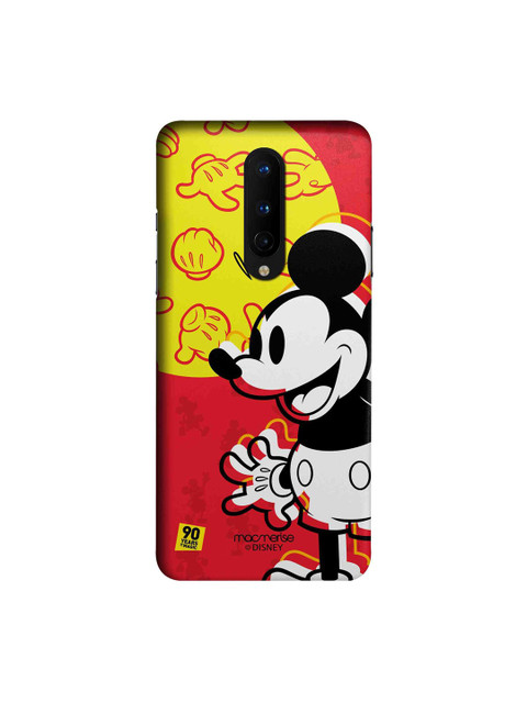 

macmerise Red & Yellow Disney Mickey OnePlus 8 Back Case