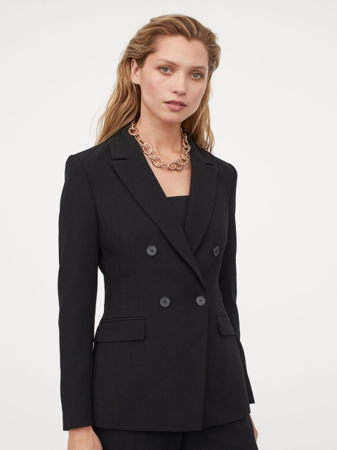 H&M Women Black Jacket