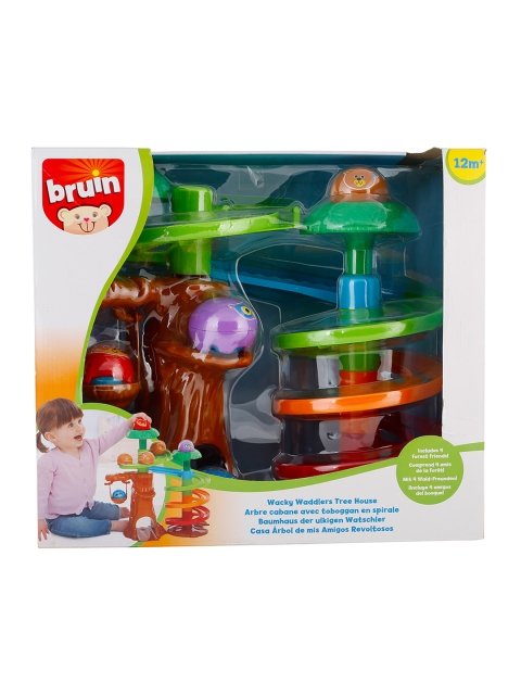 

Bruin By ToysRus Boys Multi-Coloured Wacky Wobblers Woodland Playset