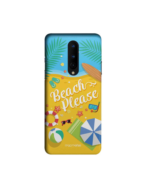 

macmerise Yellow & Blue Beach Please OnePlus 8 Back Case