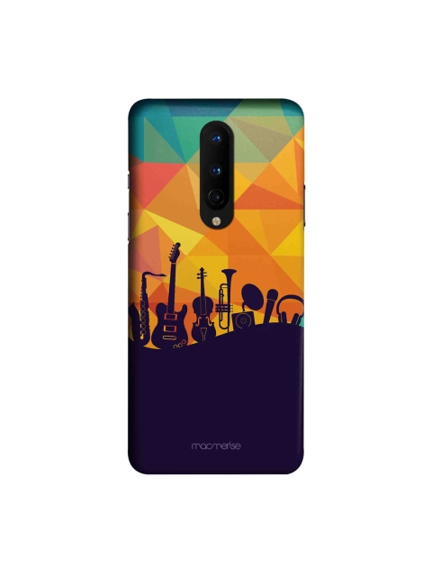 

macmerise Black & Yellow The Juke Box OnePlus 8 Back Case