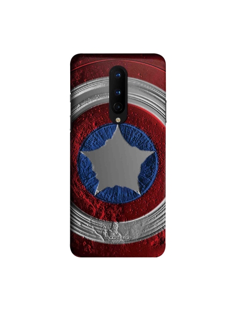 

macmerise Red & Grey Marvel Comics Stoned Shield OnePlus 8 Back Case