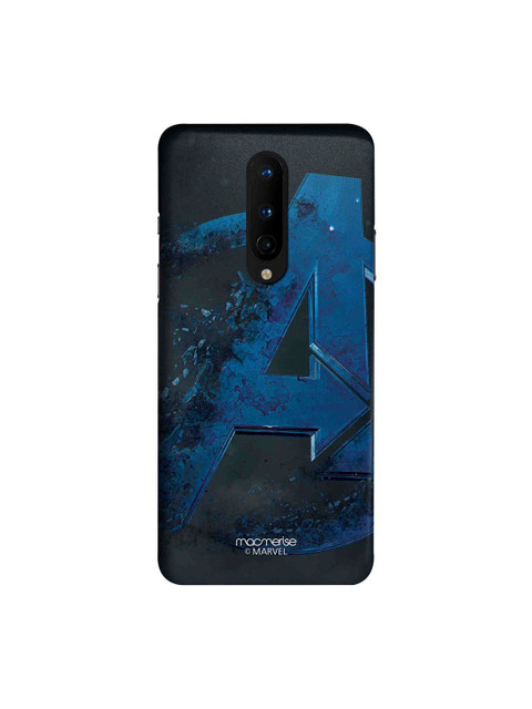 

macmerise Blue & Black Endgame Logo OnePlus 8 Back Cover