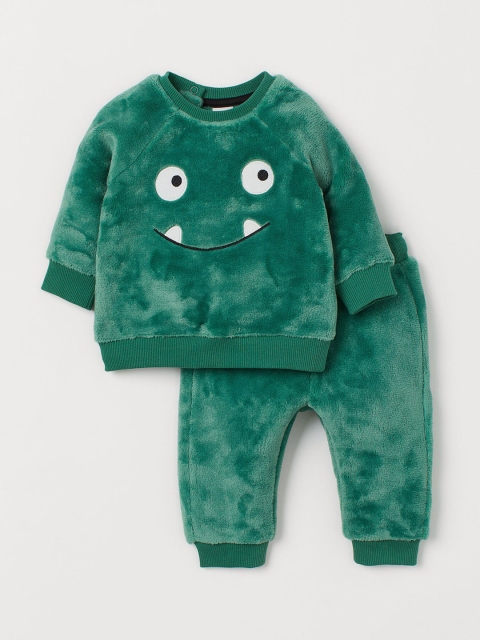 

H&M Infant Kids Green 2-Piece Set