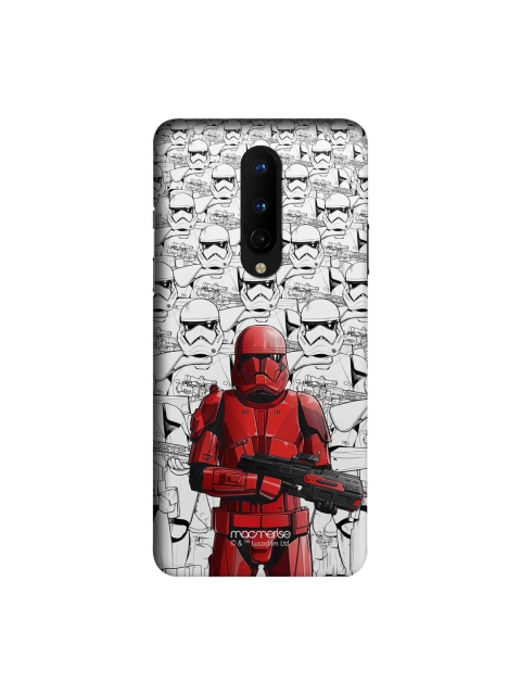 

macmerise White & Red Star Wars Sith Troopers OnePlus 8 Back Case