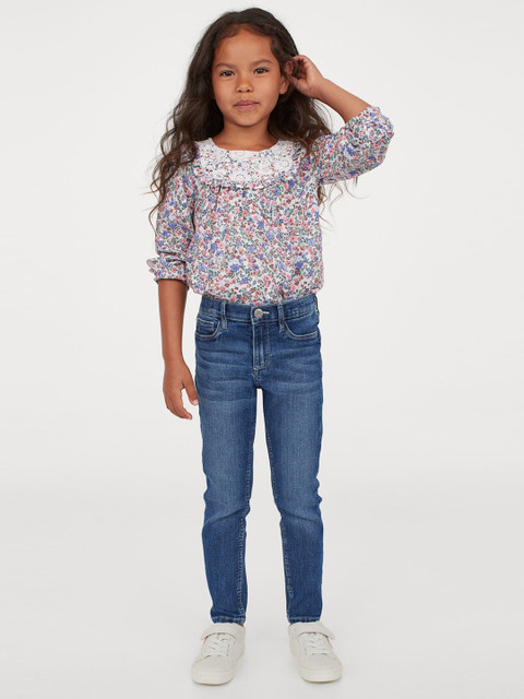 

H&M Girls Blue Skinny Fit Jeans