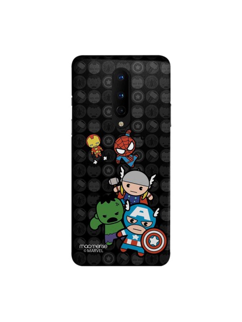 

macmerise Black & Blue Kawaii Art Marvel Comics OnePlus 8 Back Cover