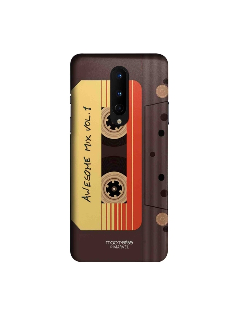 

macmerise Brown & Beige Awesome Mix Tape OnePlus 8 Back Cover