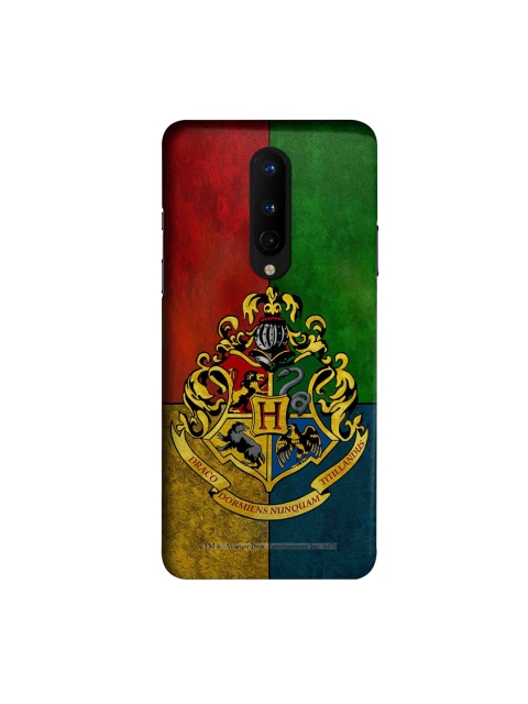 

macmerise Green & Red Harry Potter Hogwarts Sigil OnePlus 8 Back Case