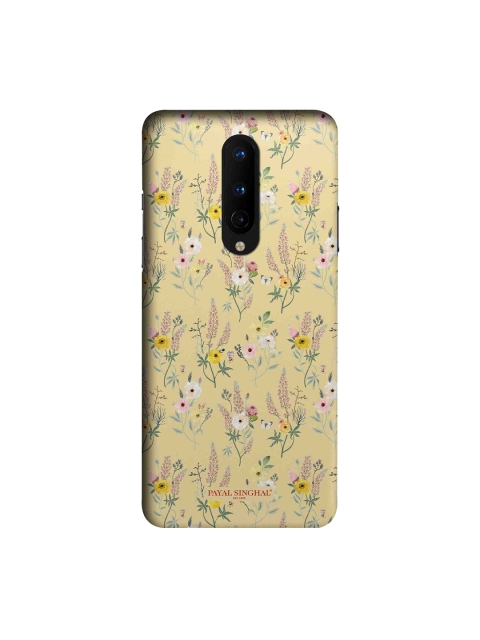 

macmerise Beige & Green Payal Singhal Lemon Garden OnePlus 8 Back Case