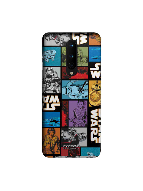 

macmerise Multicoloured Star Wars The Force Awakens OnePlus 8 Back Case, Multi