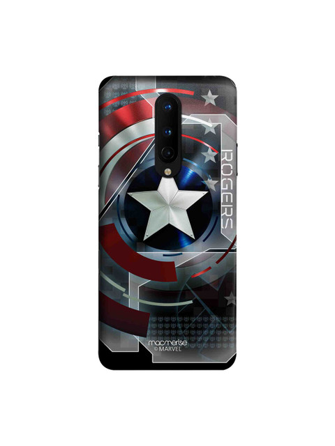 

macmerise Grey & Red Marvel Comics Captain America Rogers OnePlus 8 Back Case