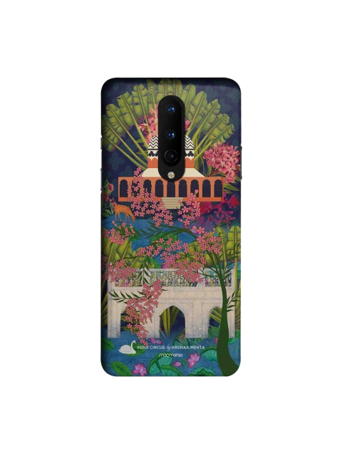 

macmerise Green & Beige Blossoms OnePlus 8 Back Cover
