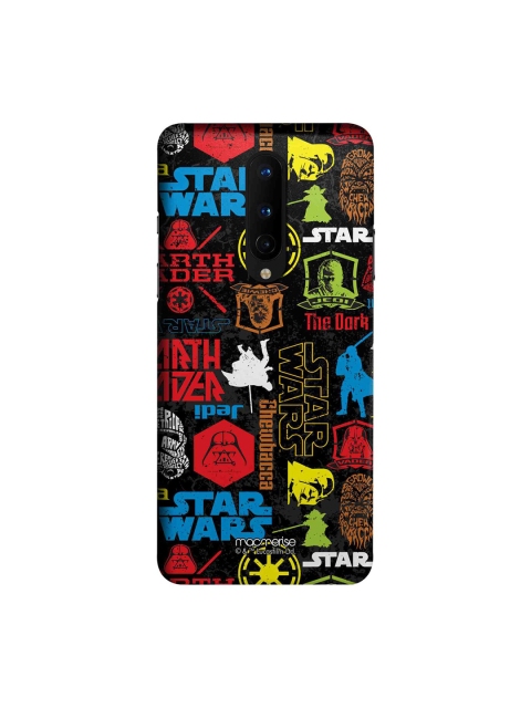 

macmerise Multicoloured Star Wars Mashup OnePlus 8 Back Case, Multi