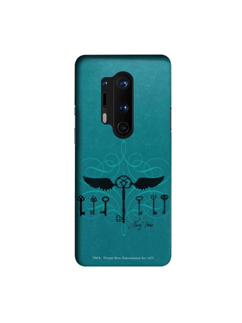 

macmerise Teal Blue & Black Harry Potter Keys OnePlus 8 Pro Back Case