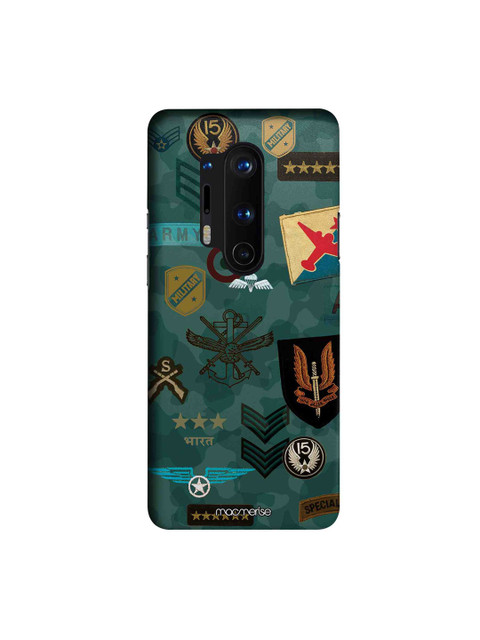 

macmerise Green & Black Roger That OnePlus 8 Pro Back Case