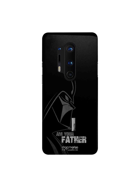 

macmerise Black Star Wars I Am Your Father OnePlus 8 Pro Back Case