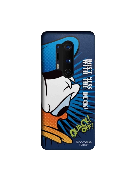 

macmerise Blue & White Disney Quack Off OnePlus 8 Pro Back Case