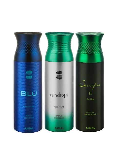 

Ajmal Unisex Set of 3 Deodorant, Multi