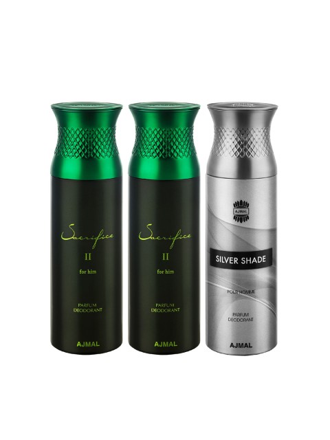 

Ajmal Unisex Set of 3 Deodorant, Multi