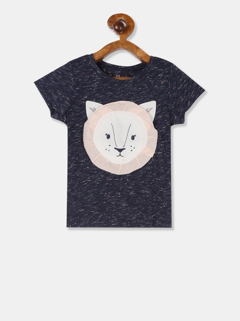 

GAP Boys Baby Grey & Pink Flappy Graphic Short Sleeve T-Shirt